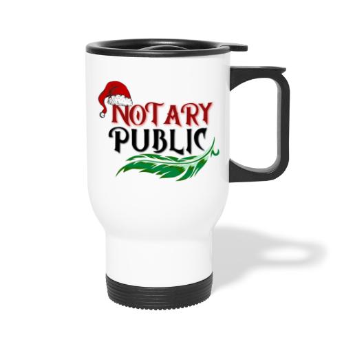 Notary Christmas - Travel Mug with Handle