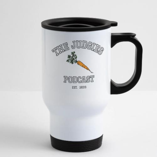 The Judgies Podcast Carrot College - 14 oz Travel Mug with Handle