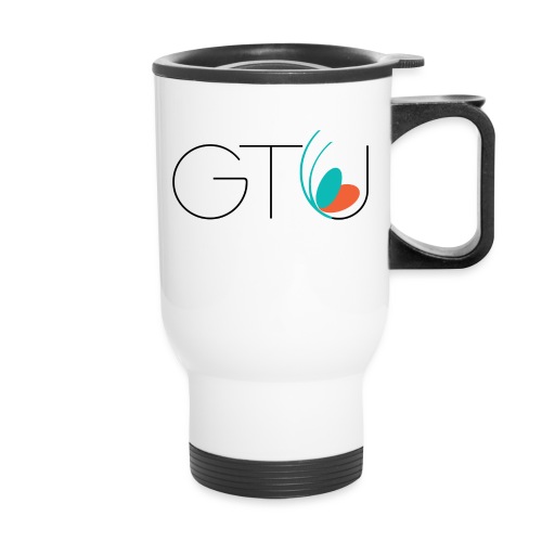 GTU Shirt - 14 oz Travel Mug with Handle