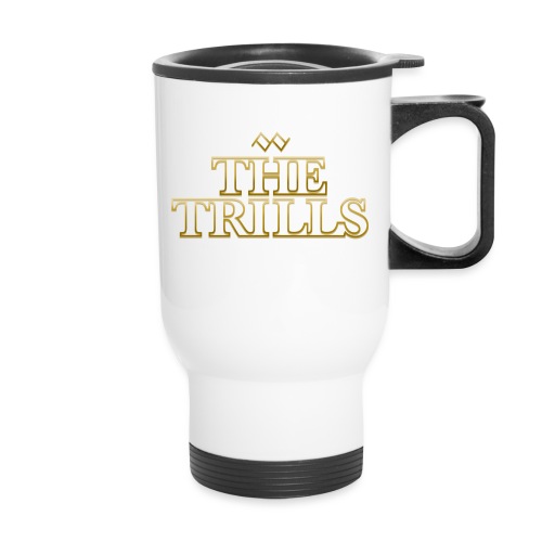 The Trills - 14 oz Travel Mug with Handle