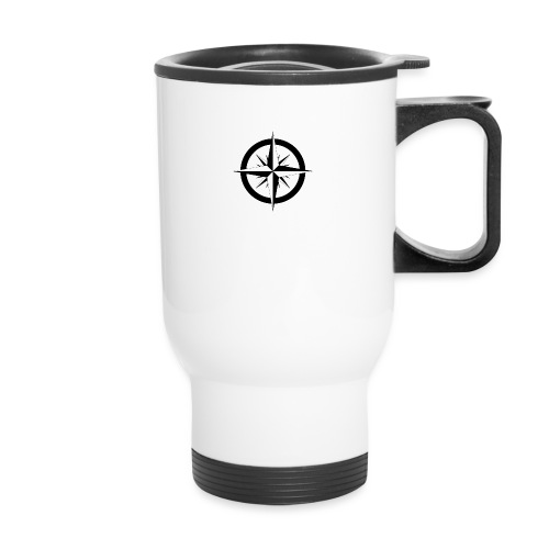 All Worlds Wayfarer: Icon - 14 oz Travel Mug with Handle