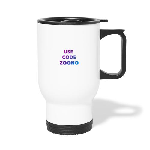 Use Code Zoono - 14 oz Travel Mug with Handle