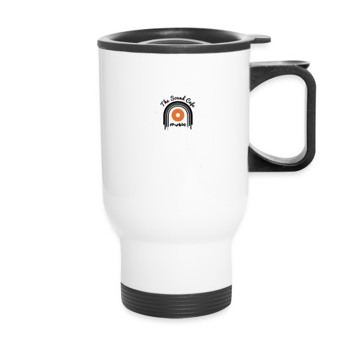 The Sound Cafe With Logo - Travel Mug with Handle