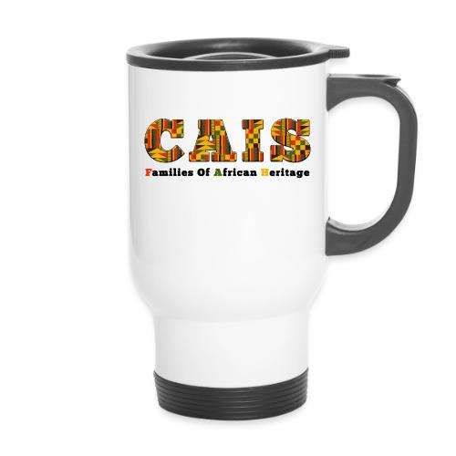 CAIS Families of African Heritage - 14 oz Travel Mug with Handle