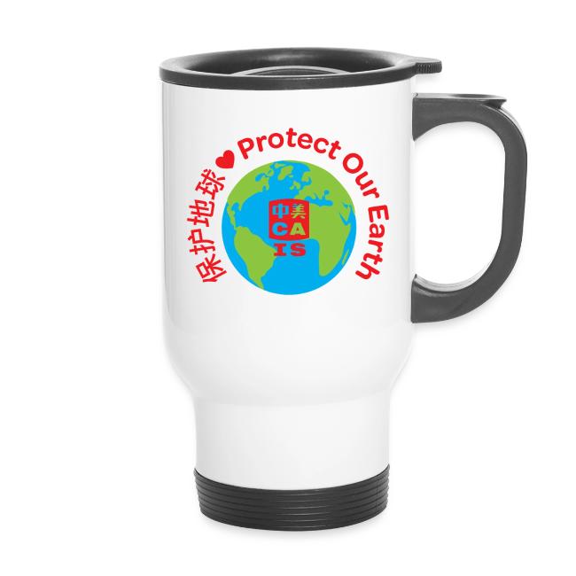 Earth with CAIS logo