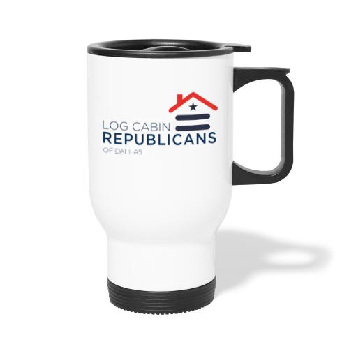 Log Cabin Republicans of Dallas - Travel Mug with Handle