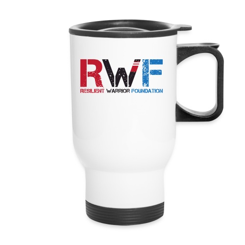 RWF Black - Travel Mug with Handle