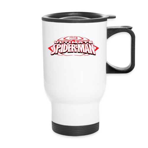 Ultimate spiderman t-shirts - 14 oz Travel Mug with Handle