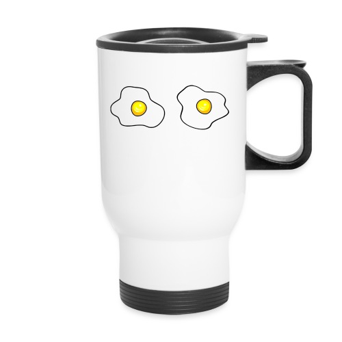 Eggs - Travel Mug with Handle