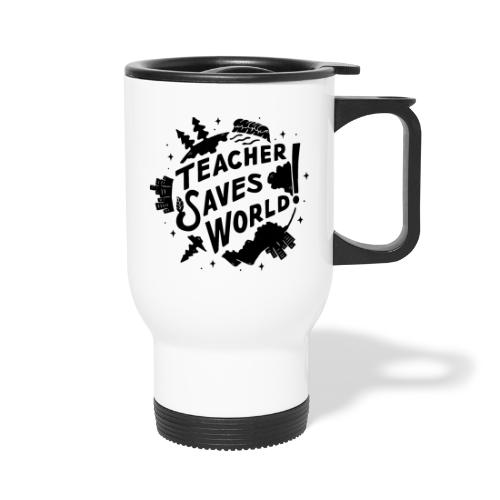 TSW! Retro World Design - Travel Mug with Handle