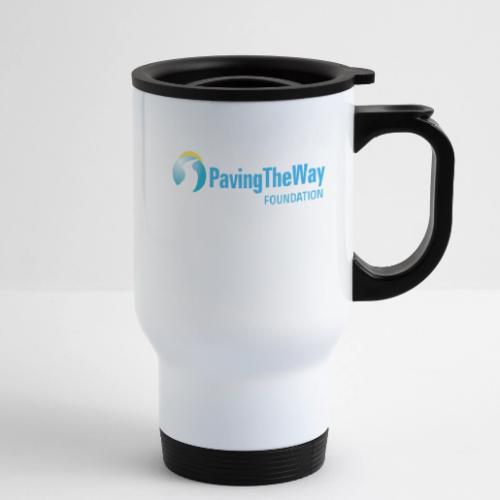 PTWF logo - 14 oz Travel Mug with Handle