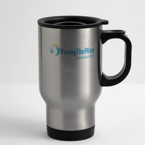 PTWF logo - 14 oz Travel Mug with Handle