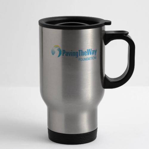 PTWF logo - 14 oz Travel Mug with Handle