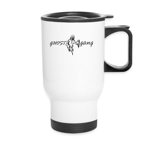 GhostGang Logo - 14 oz Travel Mug with Handle