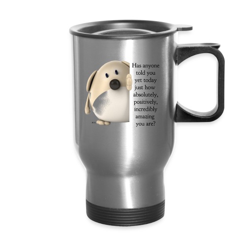 amazing dog (for light) - Travel Mug with Handle