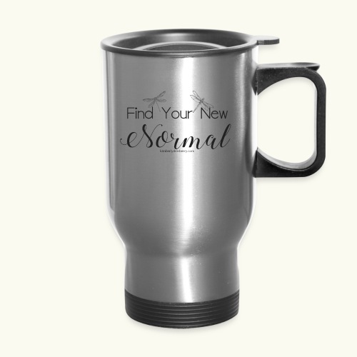 Find Your New Normal - 14 oz Travel Mug with Handle