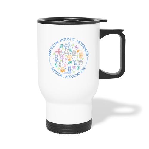 AHVMA Modalities Logo Color - Travel Mug with Handle