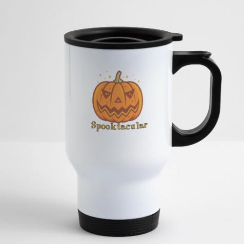 Spooktacular - 14 oz Travel Mug with Handle