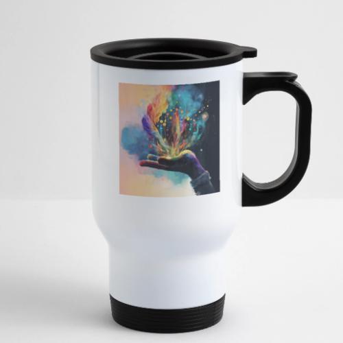 Incendium Amoris - 14 oz Travel Mug with Handle