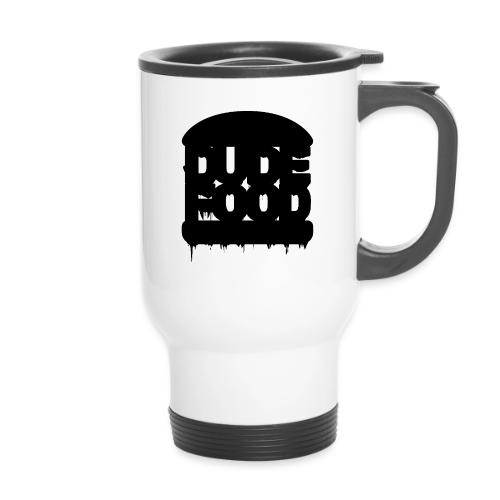 DUDE FOOD - 14 oz Travel Mug with Handle