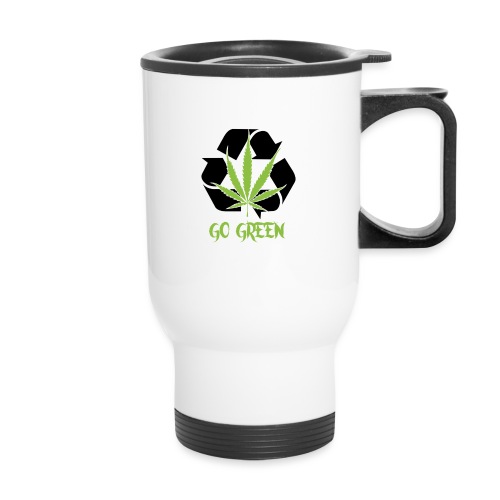 Go Green - Travel Mug with Handle