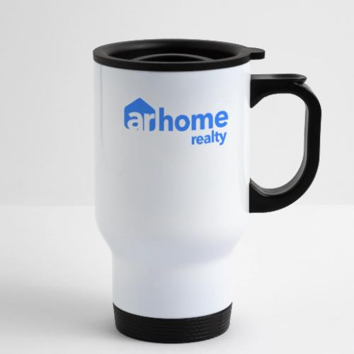 arhome realty logo 4 - 14 oz Travel Mug with Handle