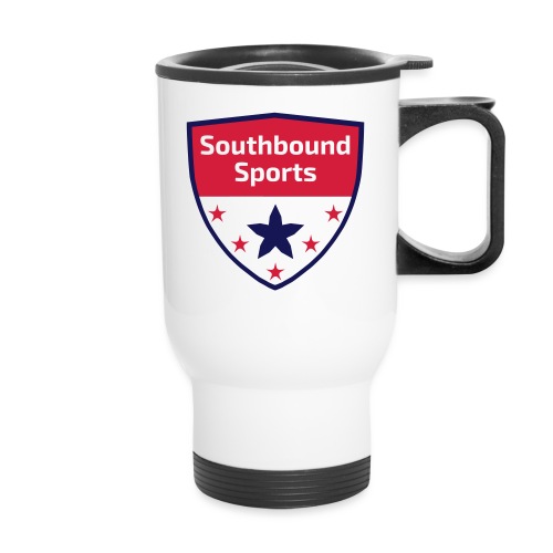 Southbound Sports Crest Logo - Travel Mug with Handle