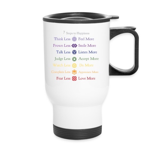 7steps - 14 oz Travel Mug with Handle