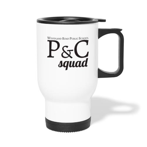 P&C Squad - 14 oz Travel Mug with Handle