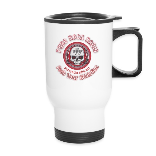 PUREROCKRADIO darkback radioflag PNG png - Travel Mug with Handle