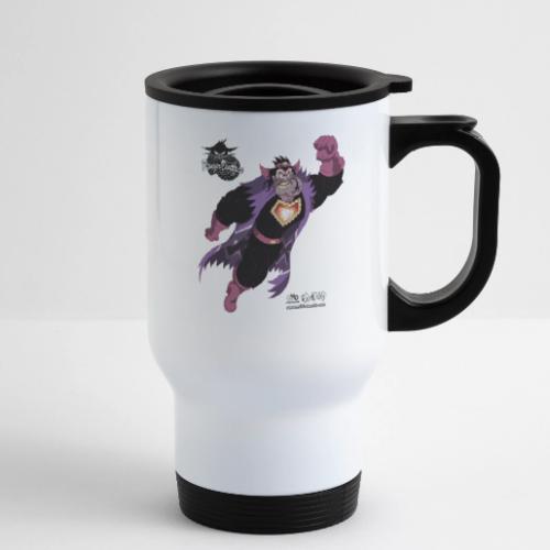 Super Oleo - 14 oz Travel Mug with Handle
