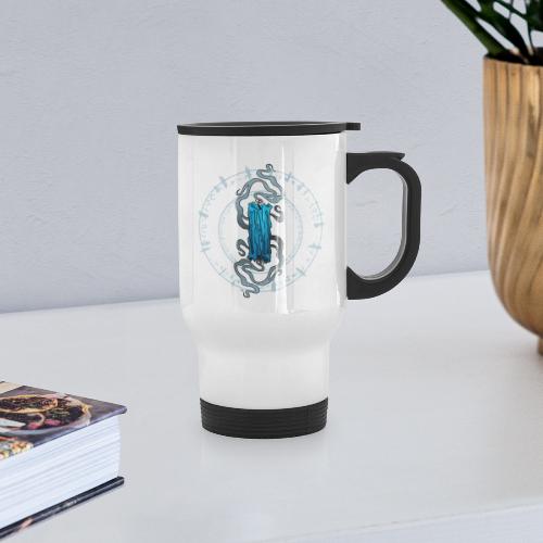 Chandelle bleu - Travel Mug with Handle