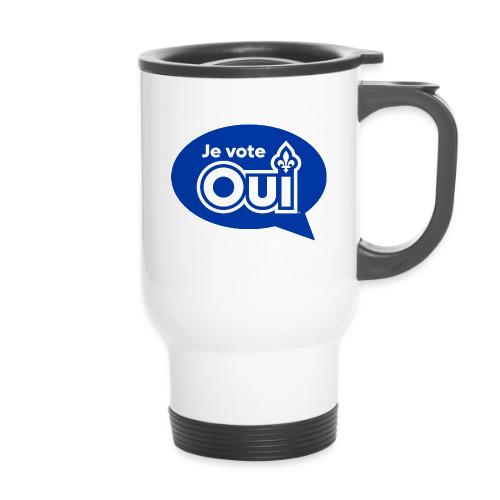 Je Vote OUI - Tasse de voyage avec anse