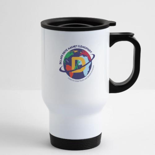 2021 DDMES logo 01 - 14 oz Travel Mug with Handle
