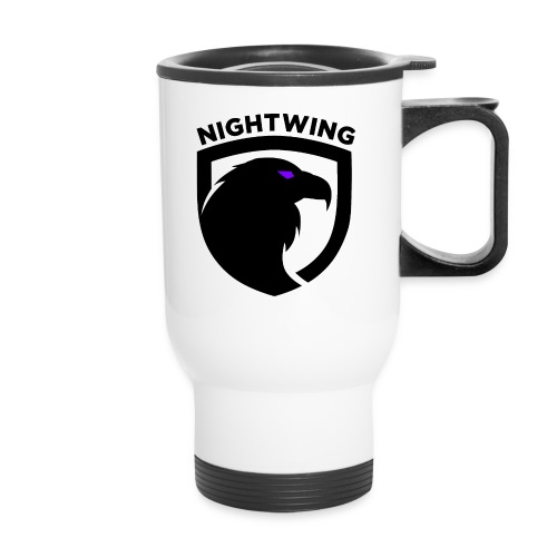 Nightwing Black Crest - Travel Mug with Handle
