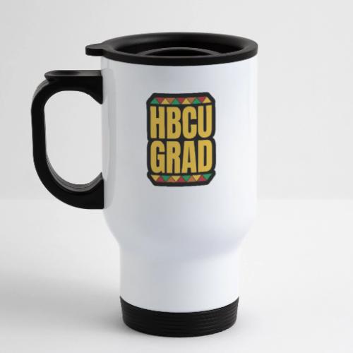 HBCU Grad - 14 oz Travel Mug with Handle