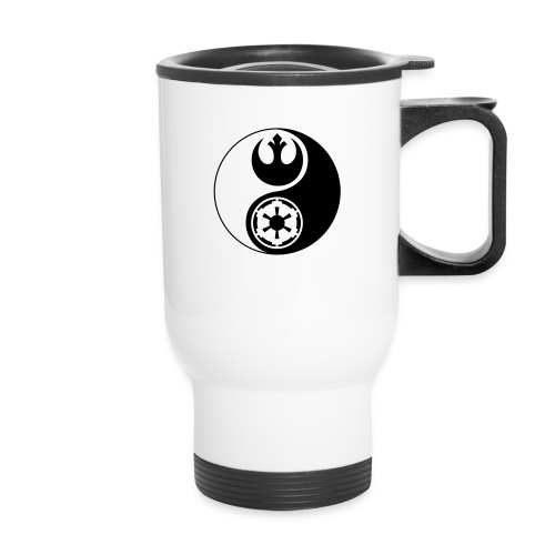 Star Wars Yin Yang 1-Color Dark - Travel Mug with Handle