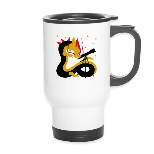 Core Dragons Curiosity - 14 oz Travel Mug with Handle