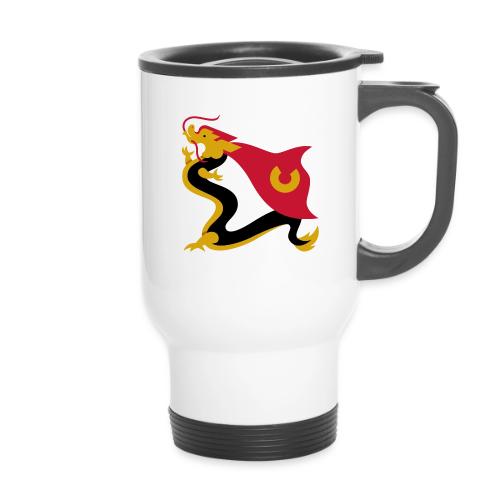 Dragons Courage - 14 oz Travel Mug with Handle
