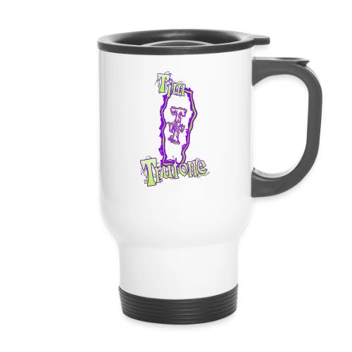 merryspooktone - 14 oz Travel Mug with Handle