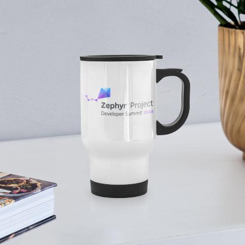Zephyr Dev Summit 2024 - Travel Mug with Handle