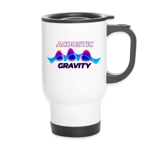 Acoustic Gravity Wave - 14 oz Travel Mug with Handle