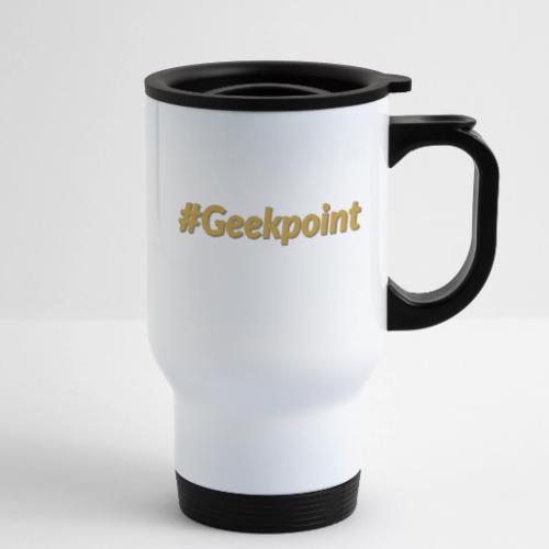 #Geekpoint - 14 oz Travel Mug with Handle
