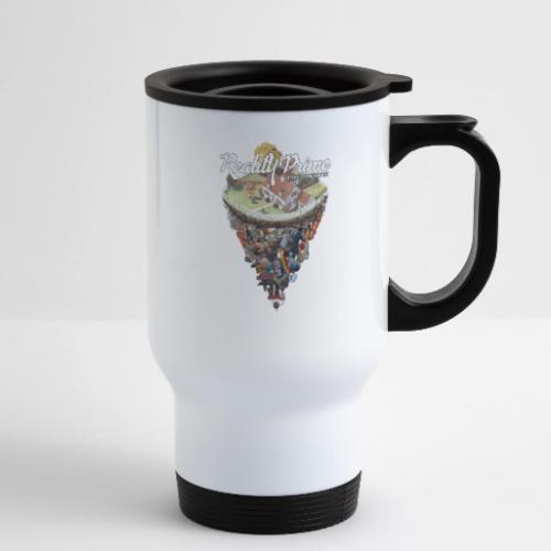 Reality Prime (Front Facing, On White) - 14 oz Travel Mug with Handle