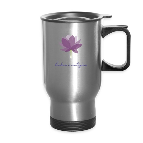 Kindness is Contagious - Travel Mug with Handle