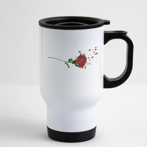 Yelena Logo 3 - 14 oz Travel Mug with Handle