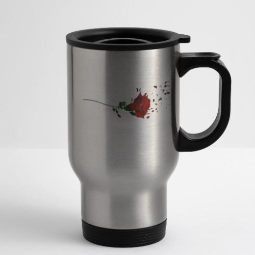 Yelena Logo 3 - 14 oz Travel Mug with Handle