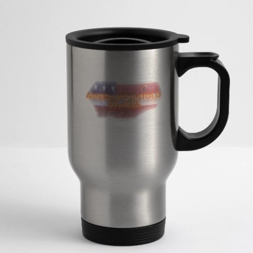 America's Untold Stories - 14 oz Travel Mug with Handle