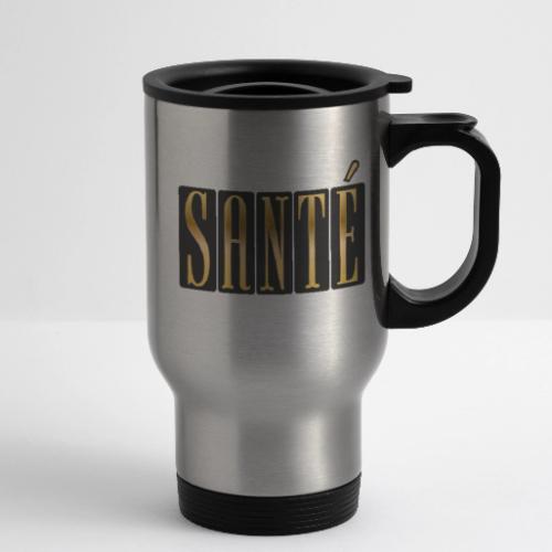 Golden Health - 14 oz Travel Mug with Handle