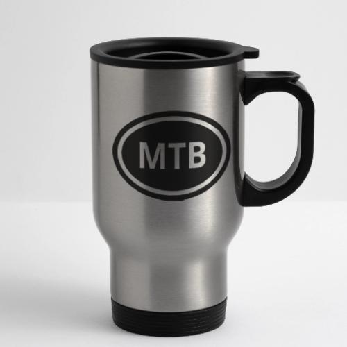 MTB Oval Logo - 14 oz Travel Mug with Handle